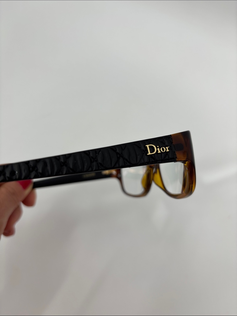 Dior Black Eyewear Temple Arm with CE Marking - Picture 2 of 12